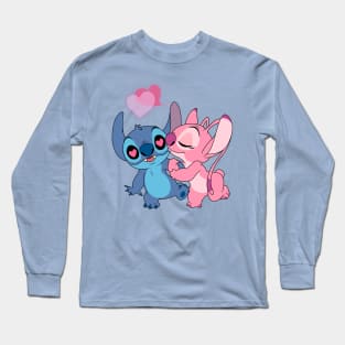 Stitch & Angel Long Sleeve T-Shirt